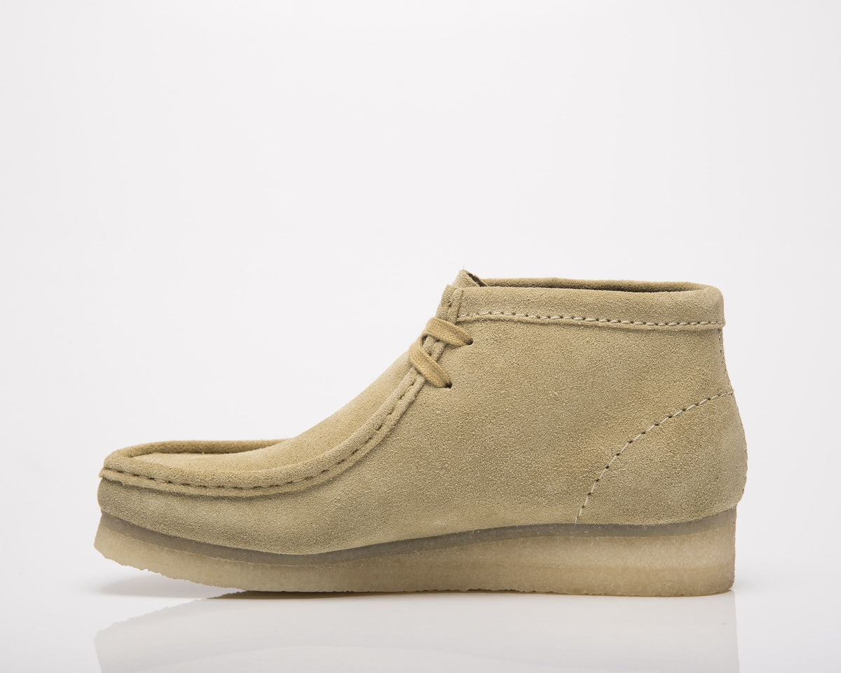 Clarks Originals Wallabee Boot Women's Maple Suede 26155520 — rear view