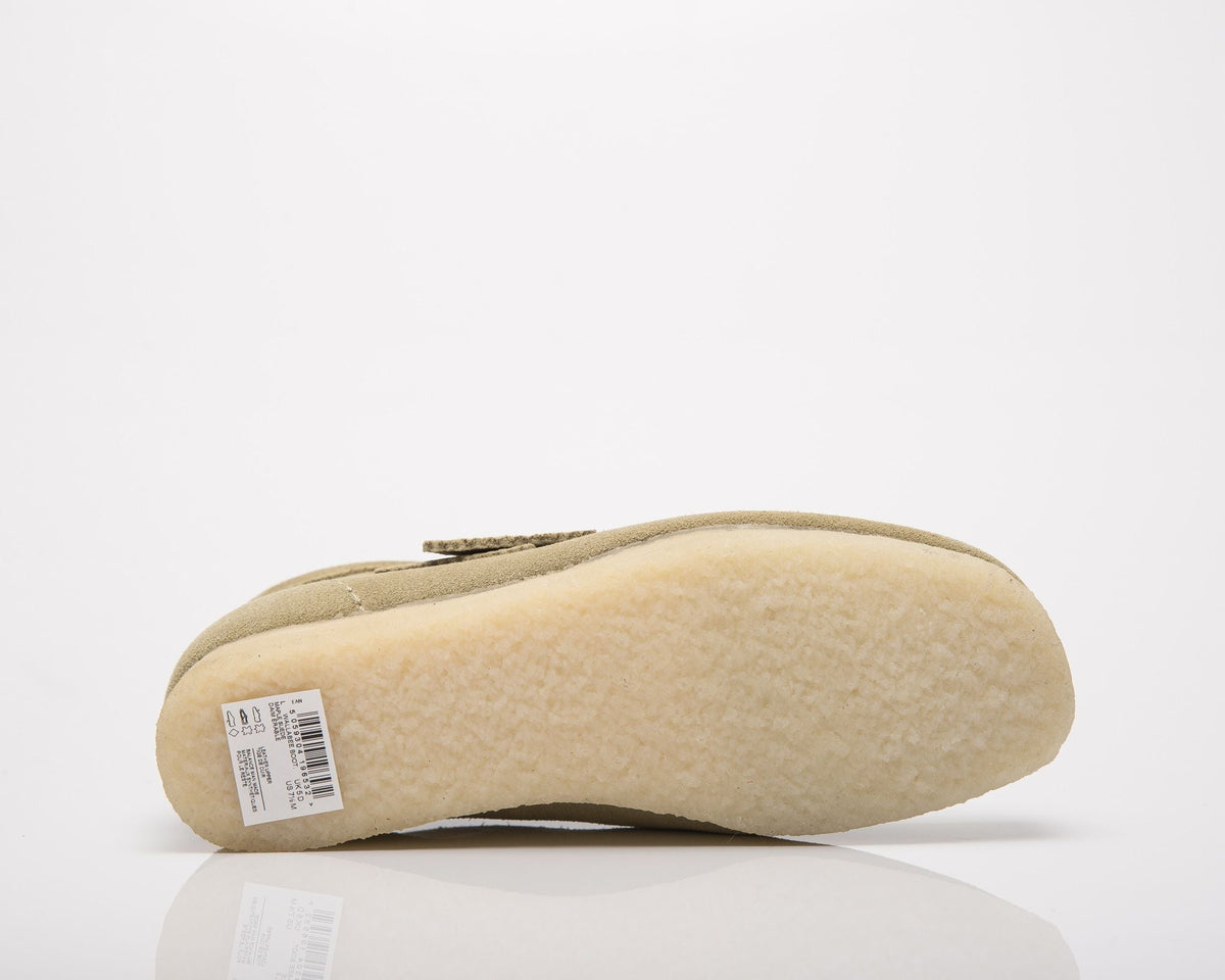 Clarks Originals Wallabee Boot Women's Maple Suede 26155520 — rear view