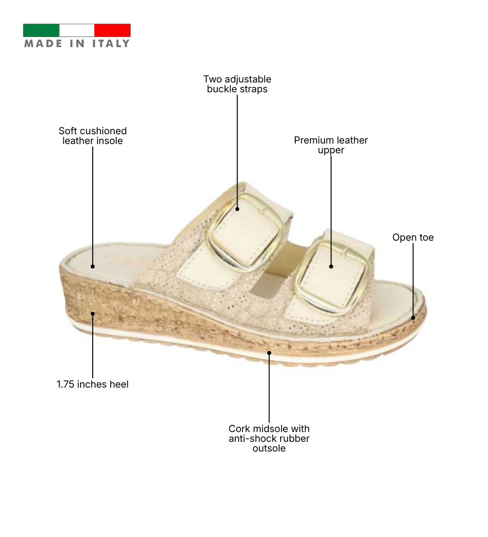 Cove Women’s Cork Leather Sandal