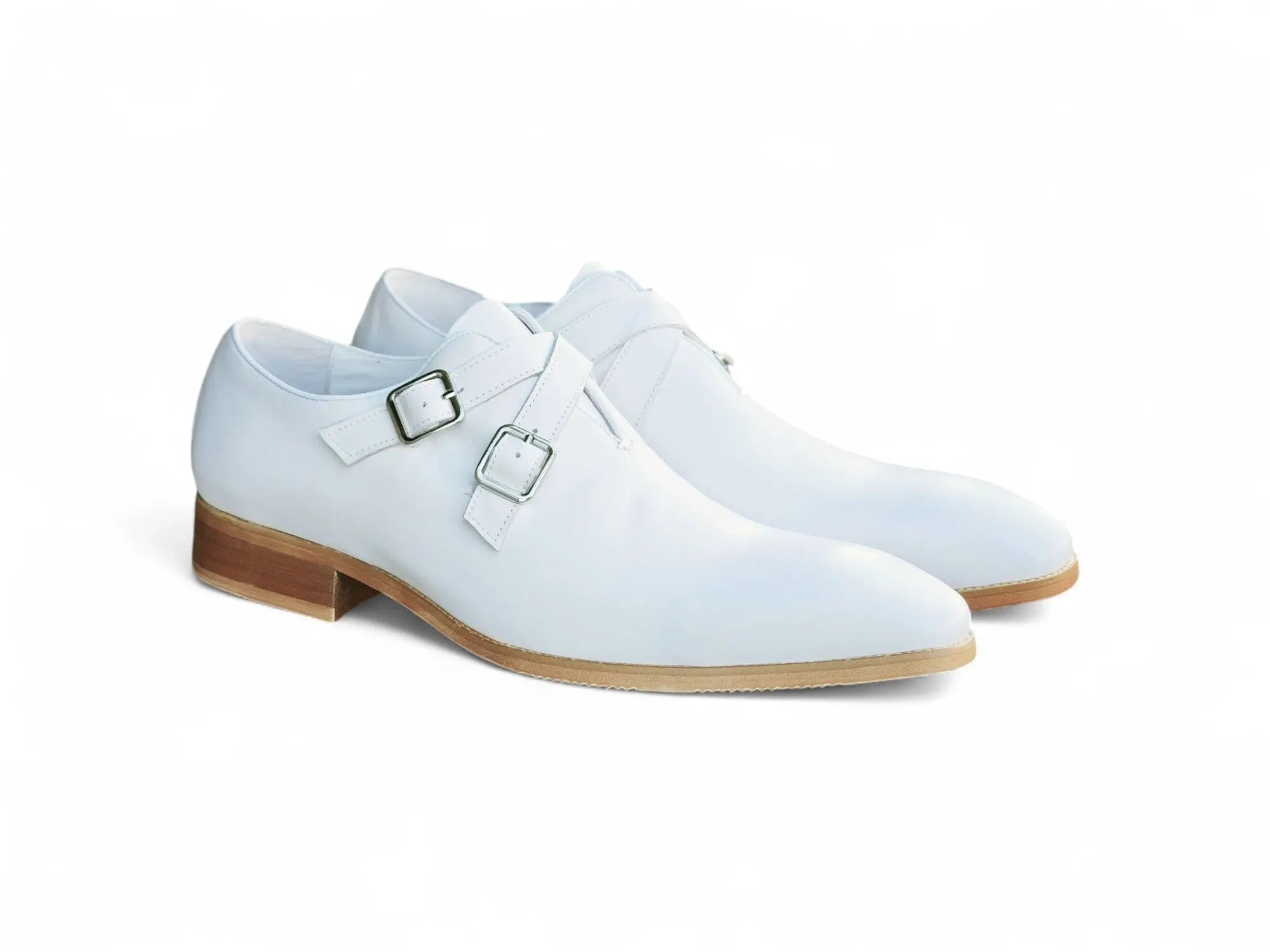 Carrucci Shoes Men's Cross Strap Wholecut Leather Loafer KS503 60