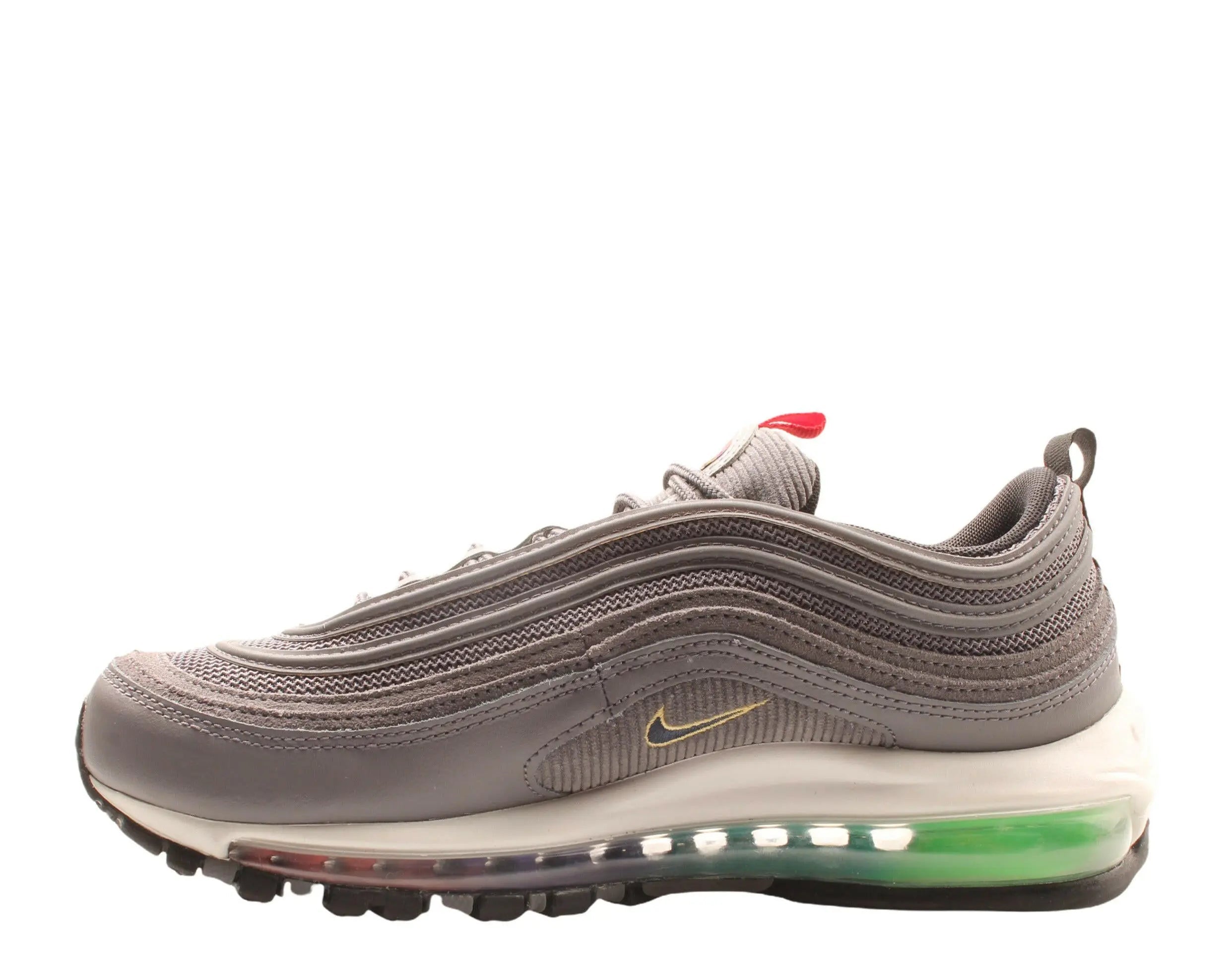 Nike Air Max 97 SE Men Running Sneakers Light Graphite/Black/Persian Violet/Obsidian