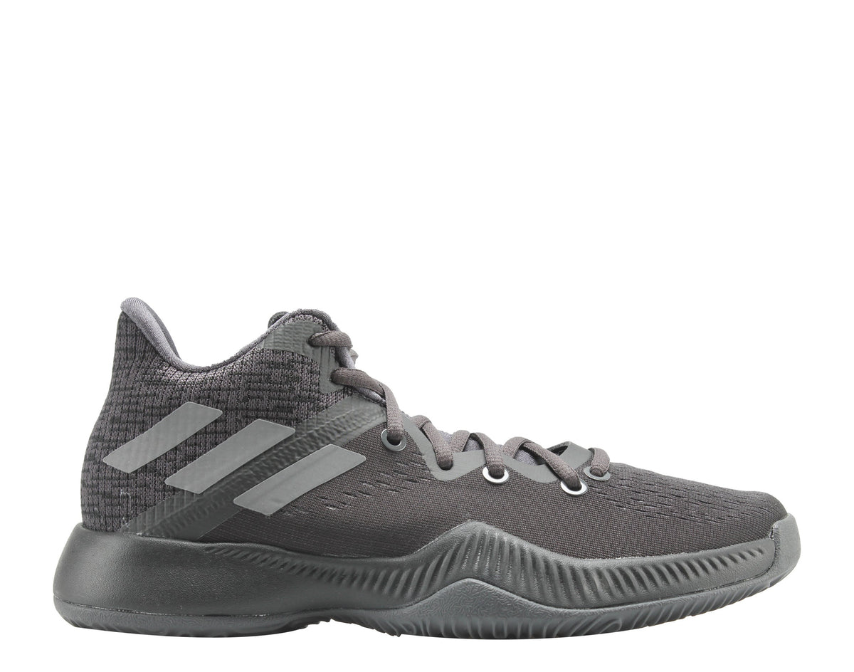 adidas Mad Bounce Kids' Sneakers — Black/Grey – product view 2