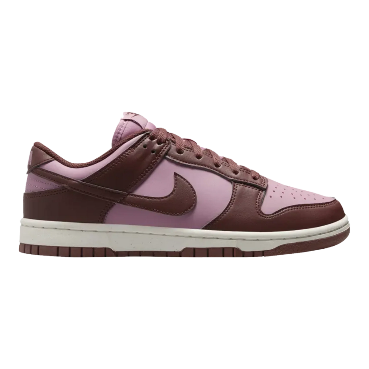 Nike Dunk Low Next Nature Women's Sneakers — White/Elemental Pink Low-Top – product view 1