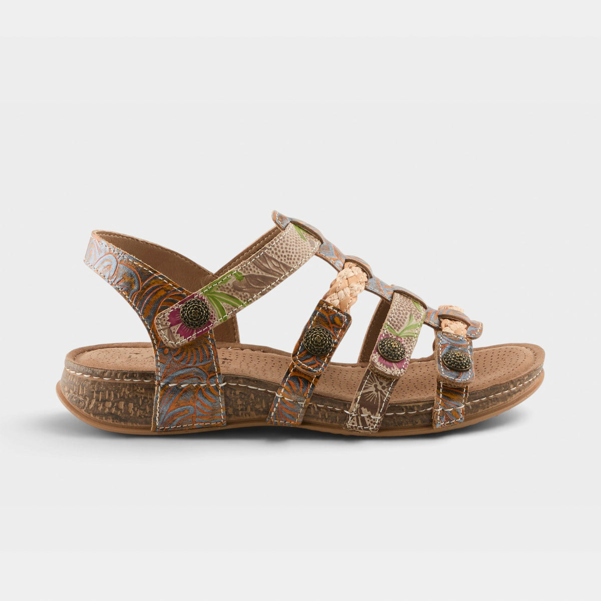 L'Artiste Delila Sandals — MANGO MULTI / EU 35 / US 5