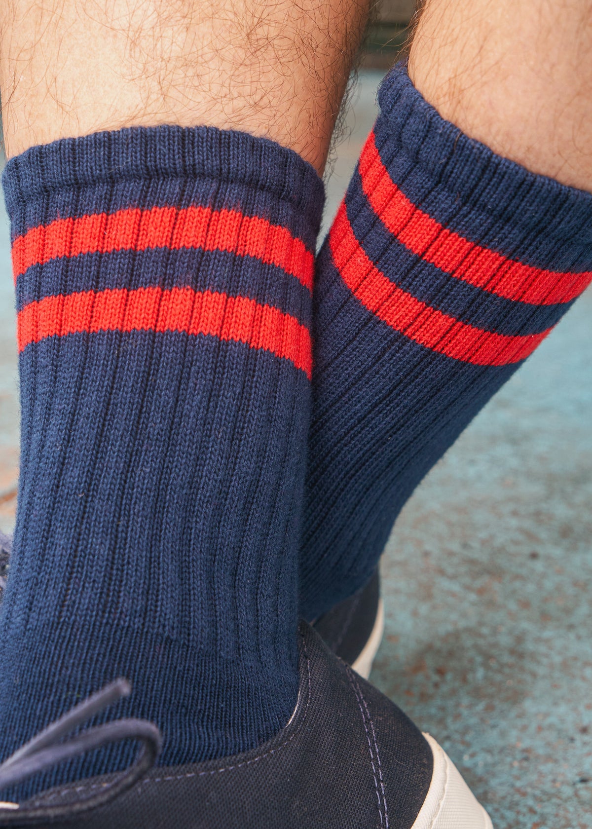 The Retro Double Stripe