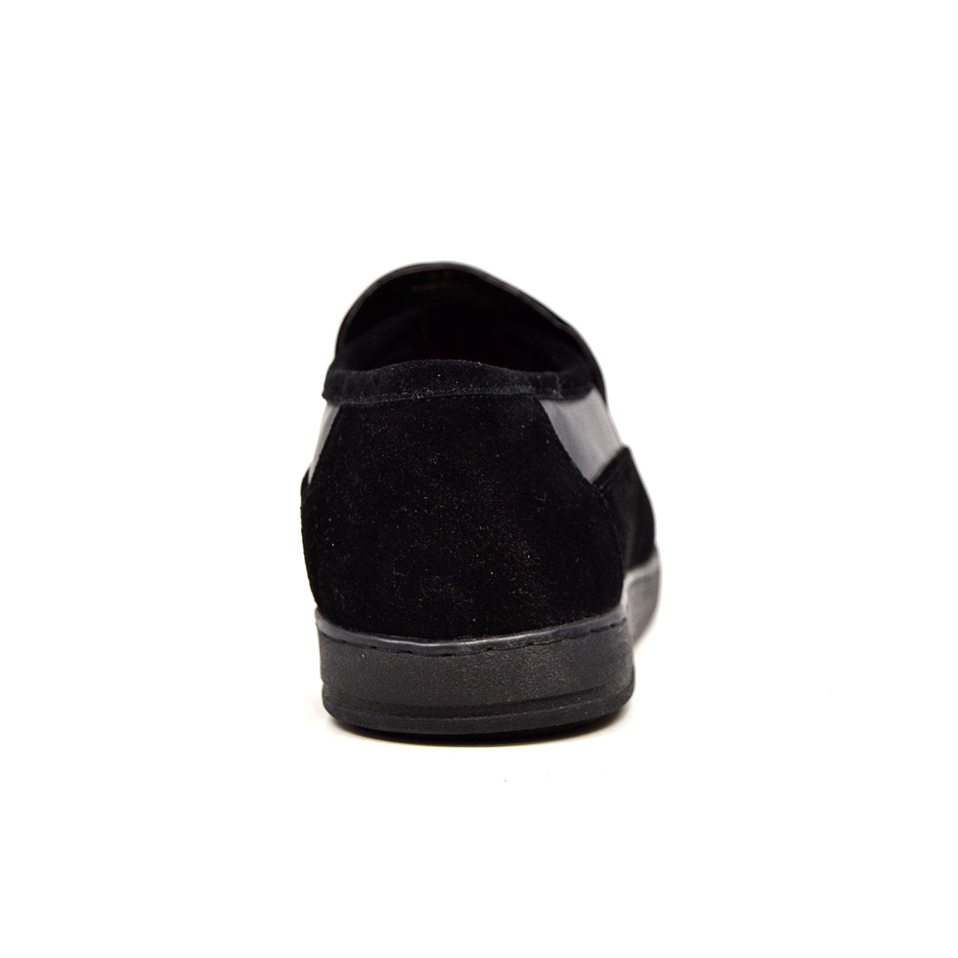 British Walkers Norwich Men's Black Suede and Leather Slip On Shoes view 4