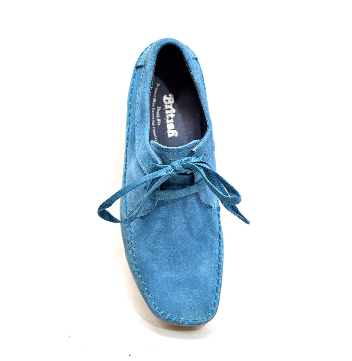 British Walkers Somerset-Low By British Collections - Handcrafted Suede Vintage Lace-Up Shoe — product view 25