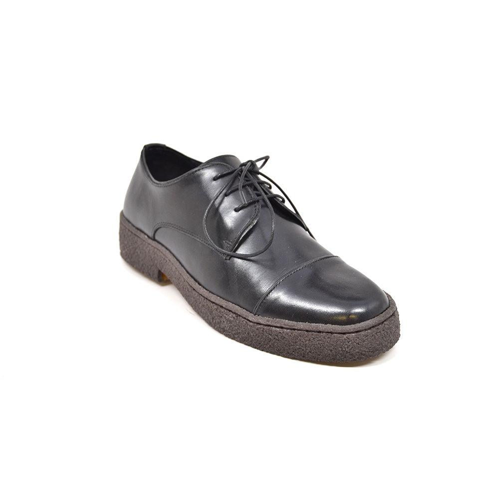 British Walkers Playboy Men's Low Cap Toe Black Suede and Leather Shoes view 1