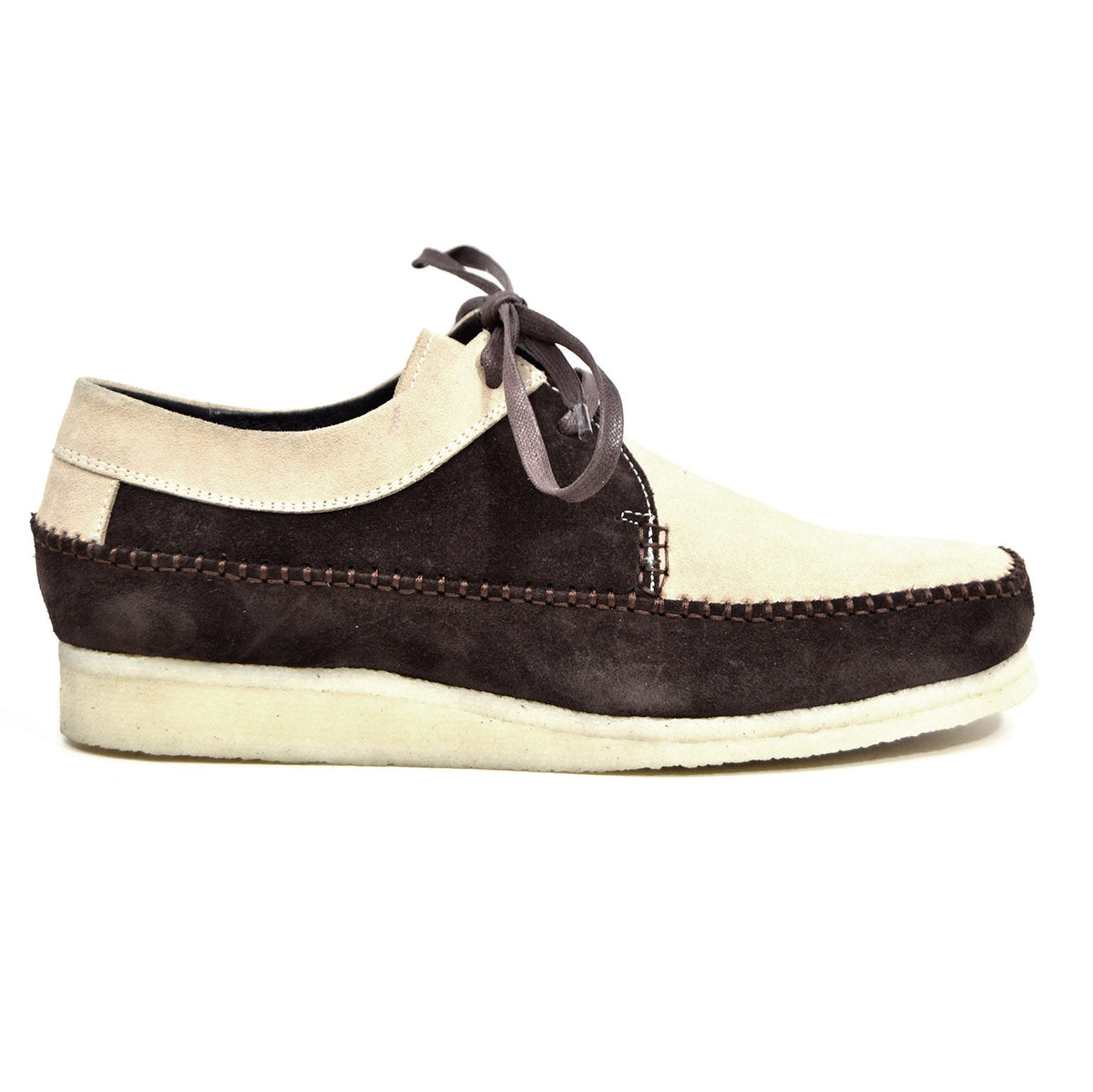 British Walkers Somerset-Low By British Collections - Handcrafted Suede Vintage Lace-Up Shoe — product view 30