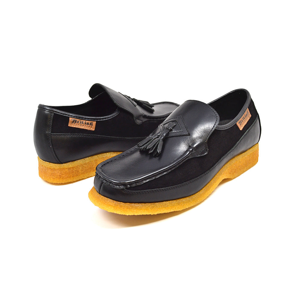 British Walkers Brooklyn I Leather & Suede Slip-On Shoe With Tassel Detailing — product view 19