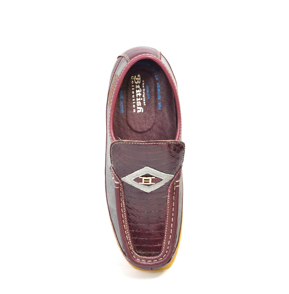 Power 2 Black Snake Skin & Leather Shoes: Stylish and Comfortable from the British Collection