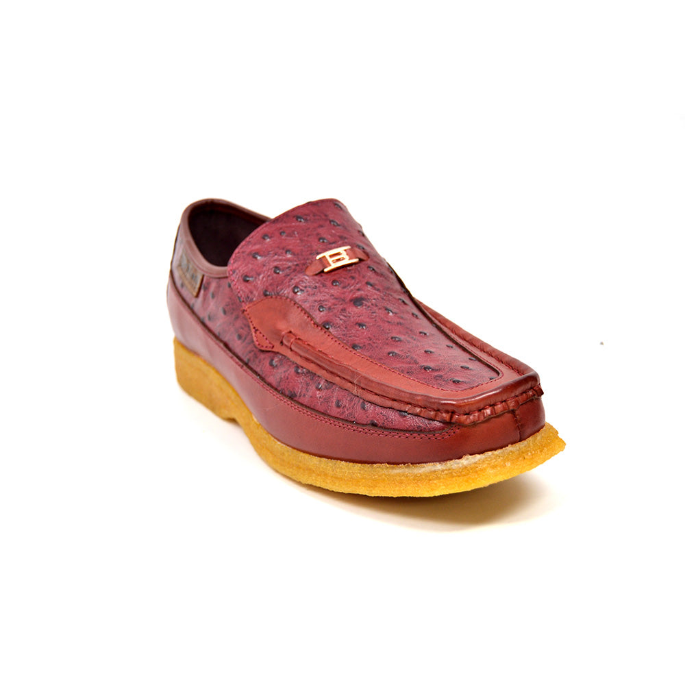 British Walkers Harlem Ostrich Leather - Stylish And Comfortable Slip On Shoes — product view 15