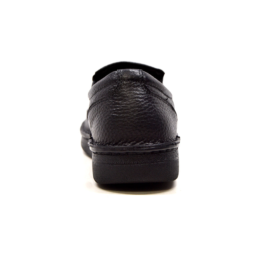 British Walkers Nottingham Men's Black Leather Everyday Slip On Shoes view 14