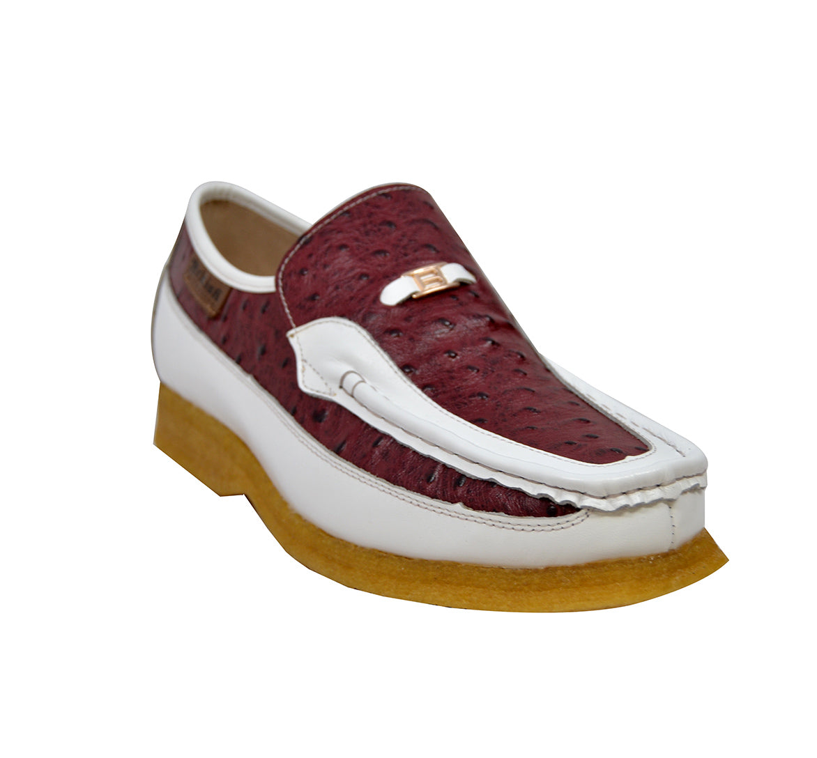 British Walkers Harlem Ostrich Leather - Stylish And Comfortable Slip On Shoes — product view 8