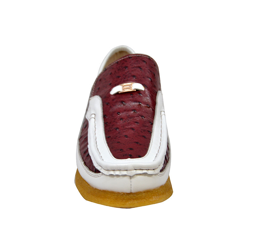 British Walkers Harlem Ostrich Leather - Stylish And Comfortable Slip On Shoes — product view 9
