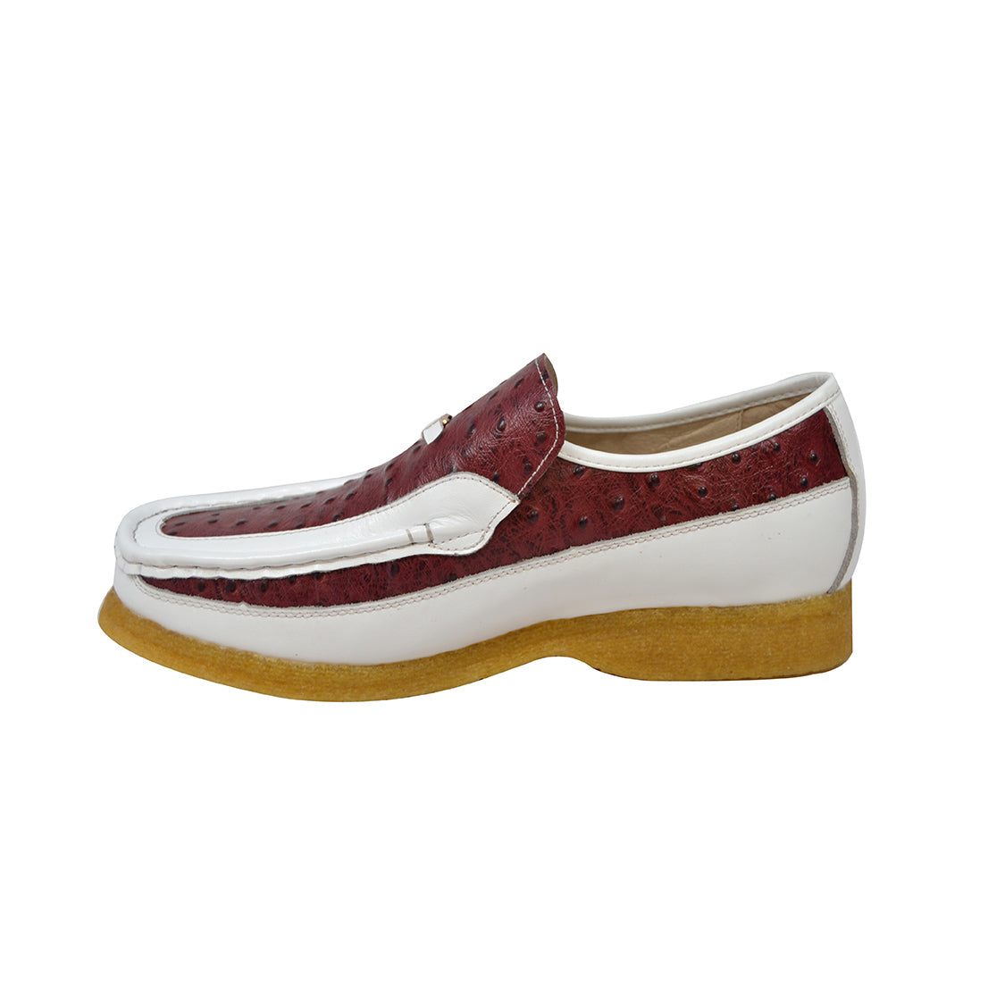 British Walkers Harlem Ostrich Leather - Stylish And Comfortable Slip On Shoes — product view 10