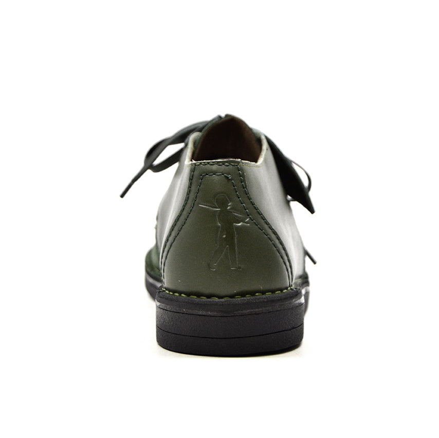 British Walkers Kingston Men's Black and Grey Split Toe Leather and Suede Lace Up Shoes view 58