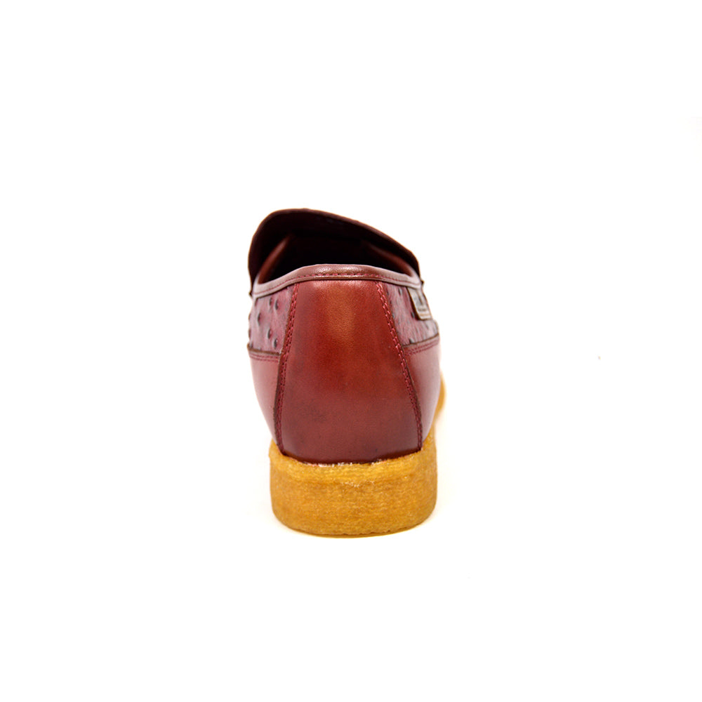 British Walkers Harlem Ostrich Leather - Stylish And Comfortable Slip On Shoes — product view 18