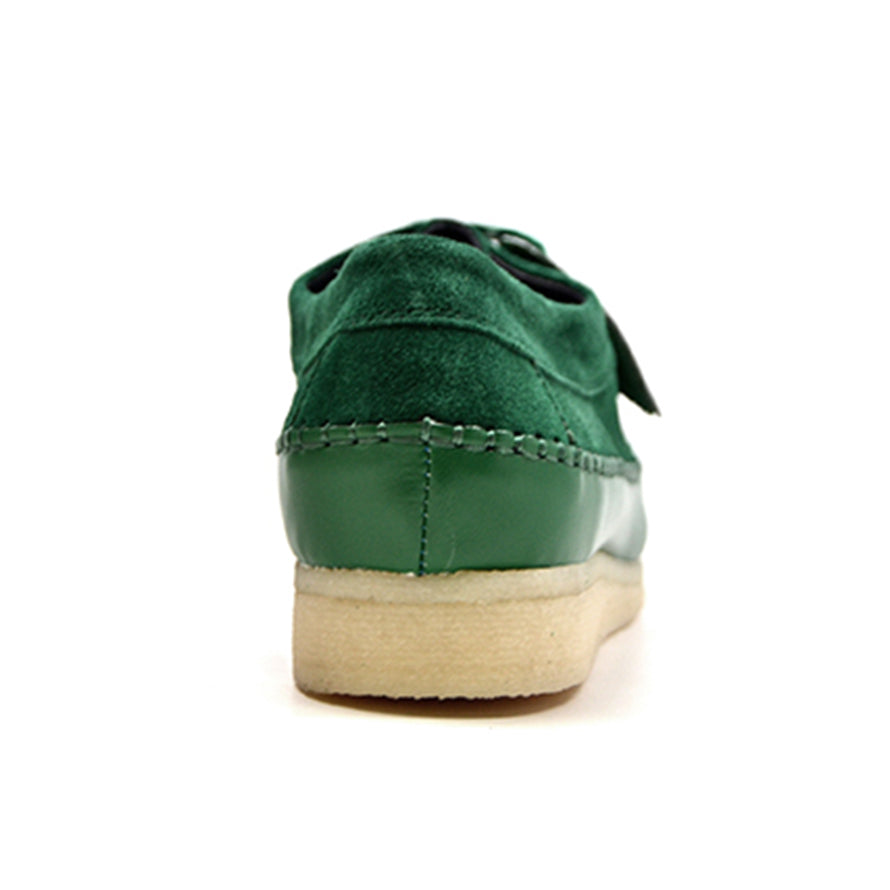 British Walkers Somerset Men's Low Aqua Blue Handcrafted Suede Lace Up Shoes view 55