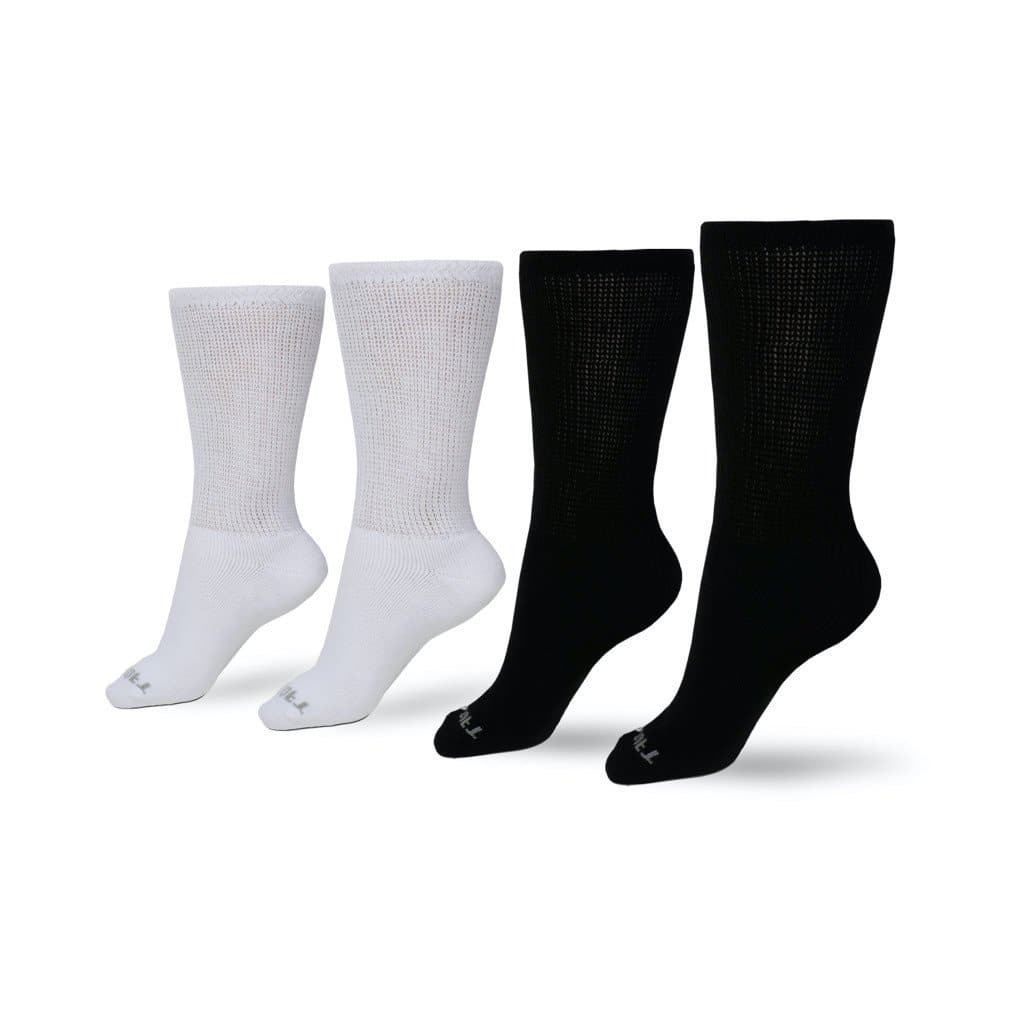 Women's Ultra-Soft Upper Calf Diabetic Socks (4 Pair) β product view 1