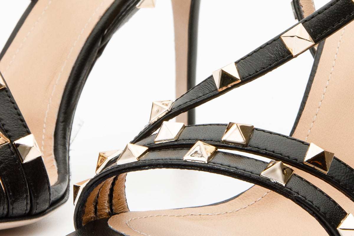 Vinci Leather The Bellavista Black Leather Sandal Final Sale! – product view 5