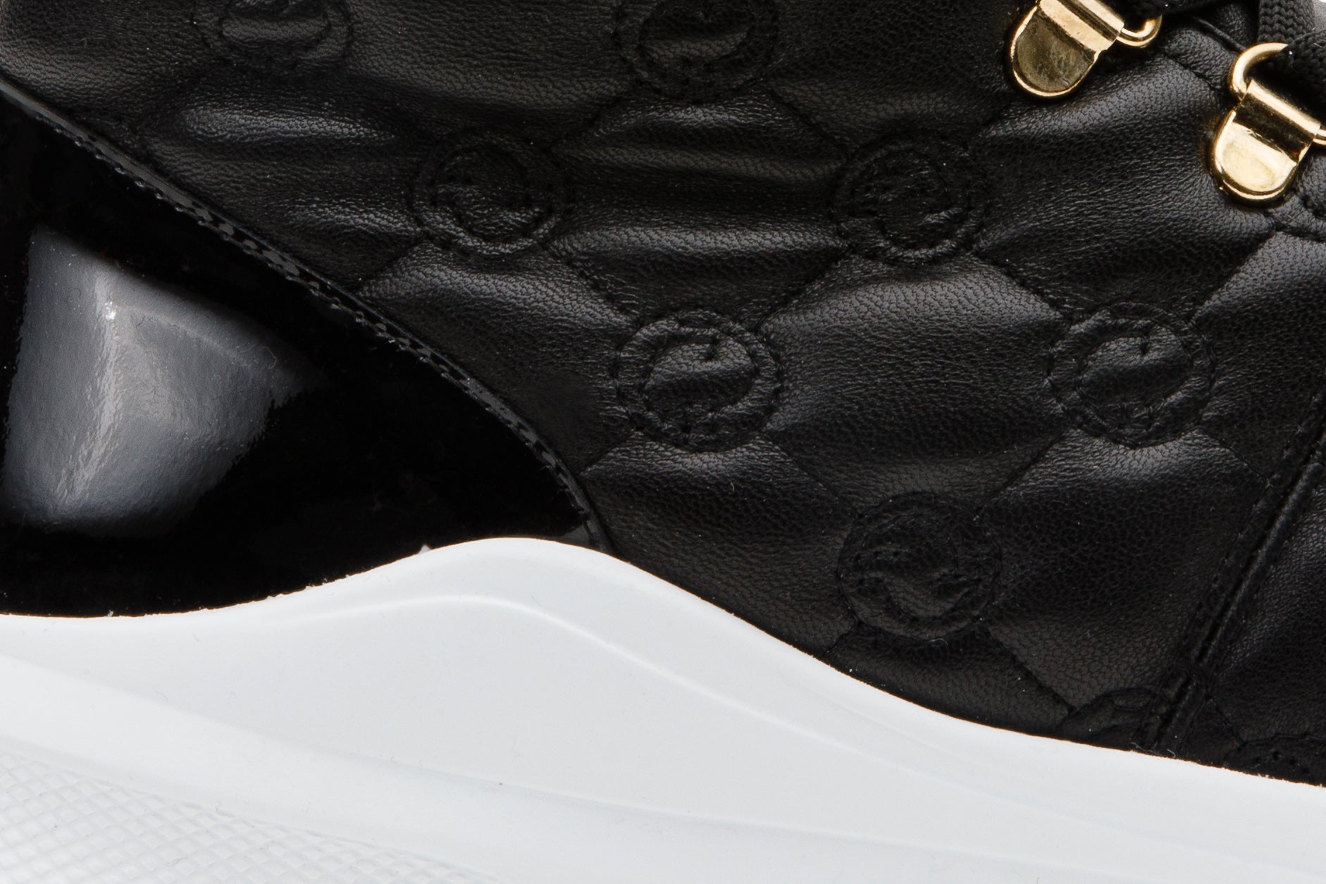 The Cambridge Black Quilted Leather Ankle Women Boot Final Sale!