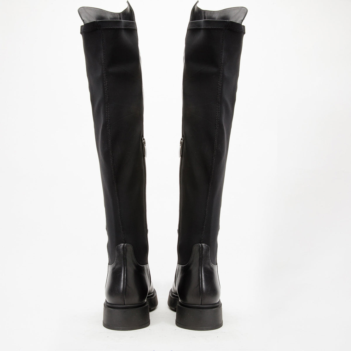 Vinci Leather The Harmony Belle Black Leather Knee High Women Boot – product view 4