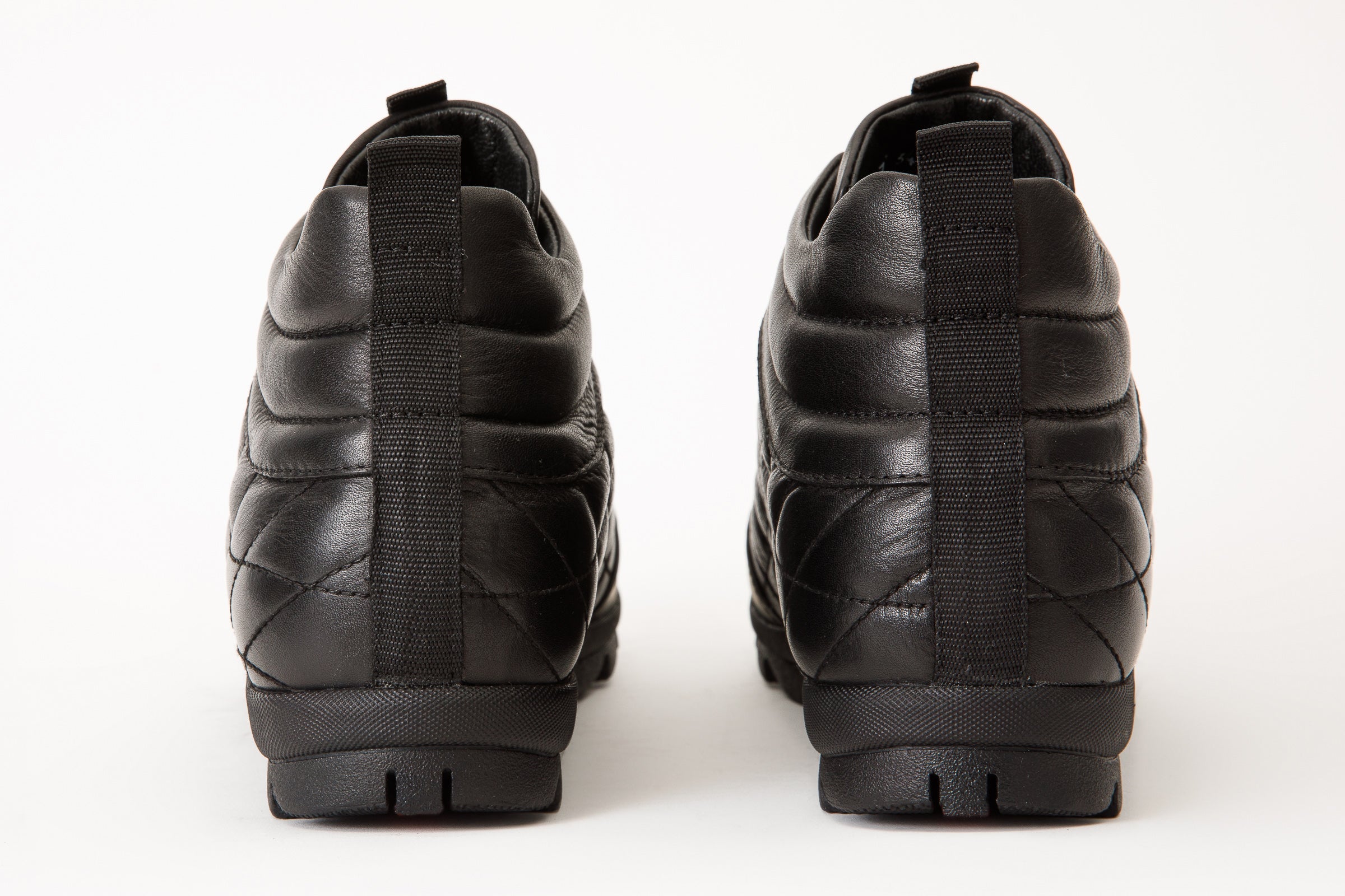 The Riga Black Leather Casual Lace-Up Men Boots Final Sale!