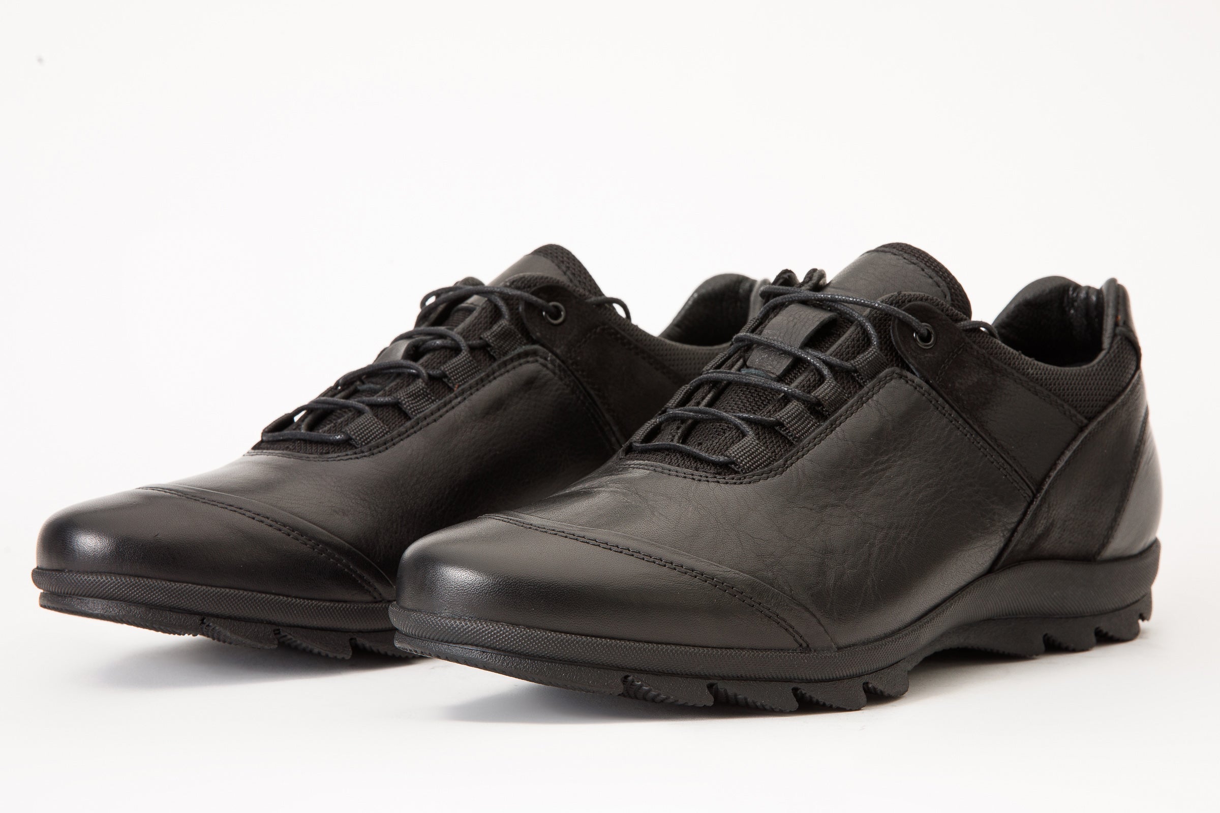 The Madrid Black Leather Casual Men Shoe Final Sale!