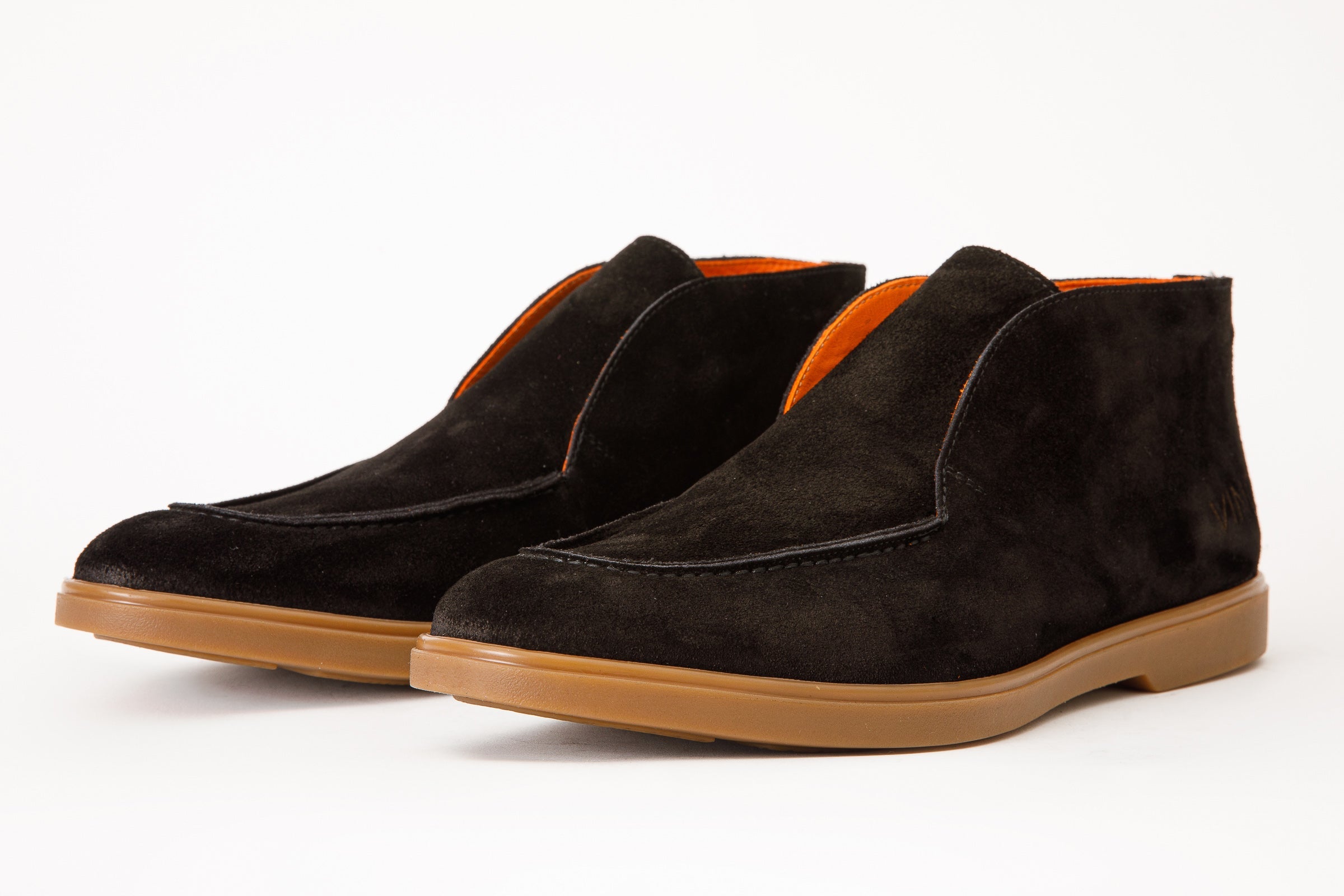 The Belek Black Open Walk Suede Leather Men Boot Final Sale!
