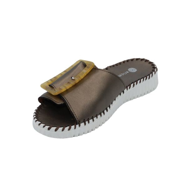 Eric Michael Darla Women’s Leather Comfort Sandal