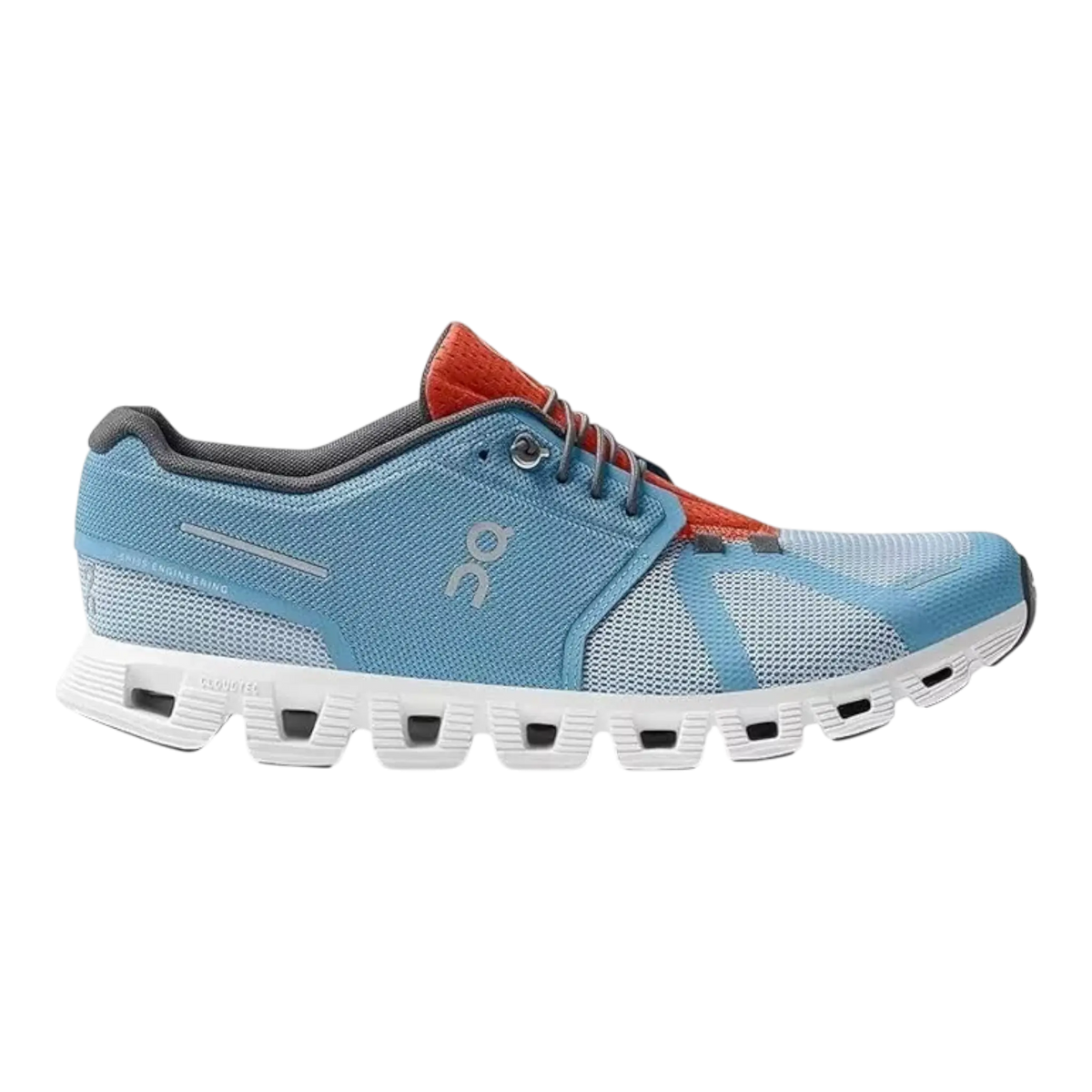 On Cloud 5 Push Men’s Running Shoes Niagara/Chambray – product view 1