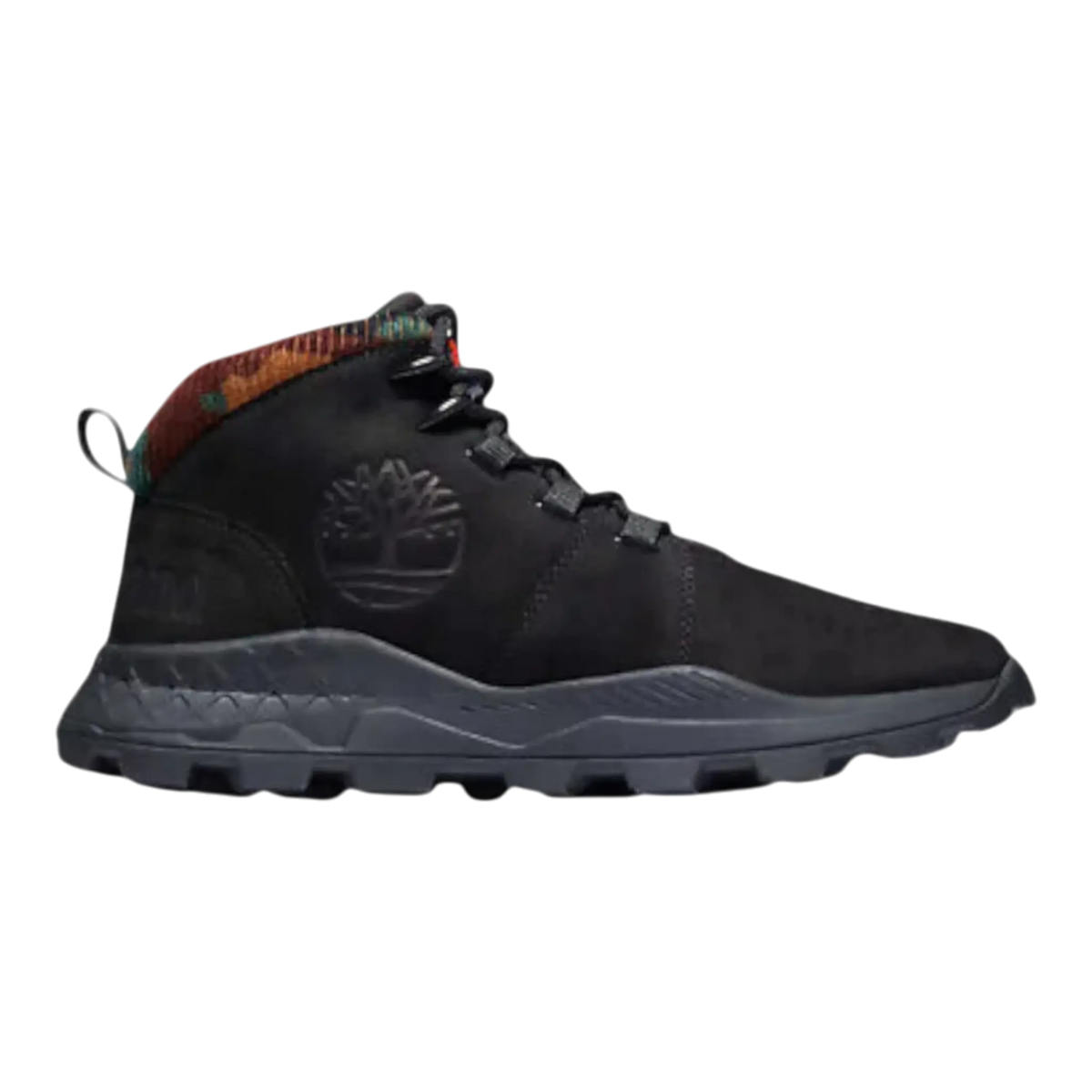 Timberland Brooklyn Mid Lace Men Boots Black – product view 1