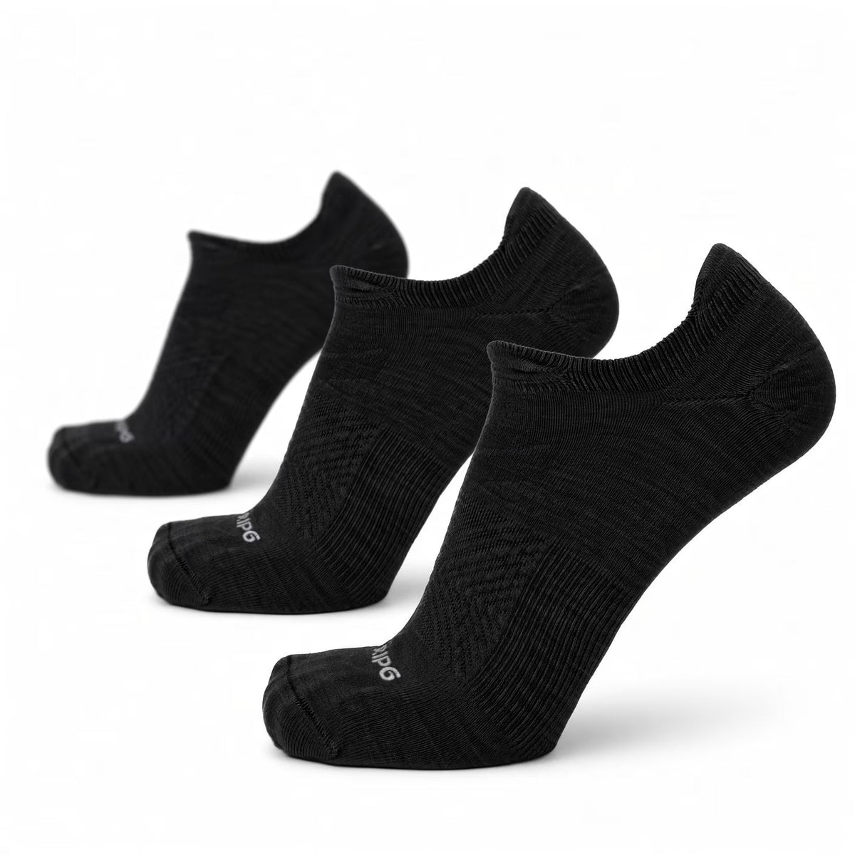 3 Pack Eclipse - Run No Show Ultralight Merino Wool Sock – product view 1