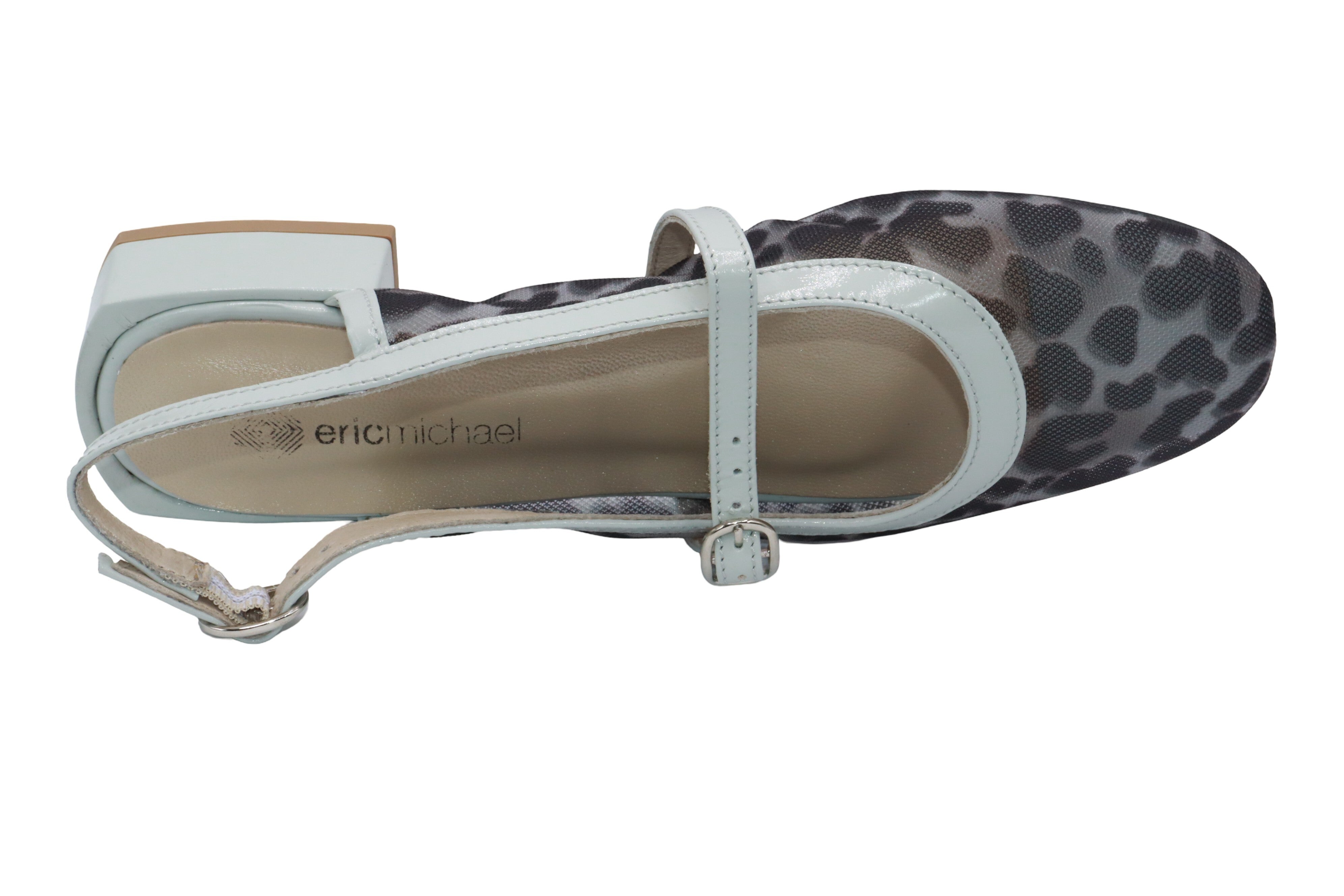 Eric Michael Elke Leather Slingback Sandal