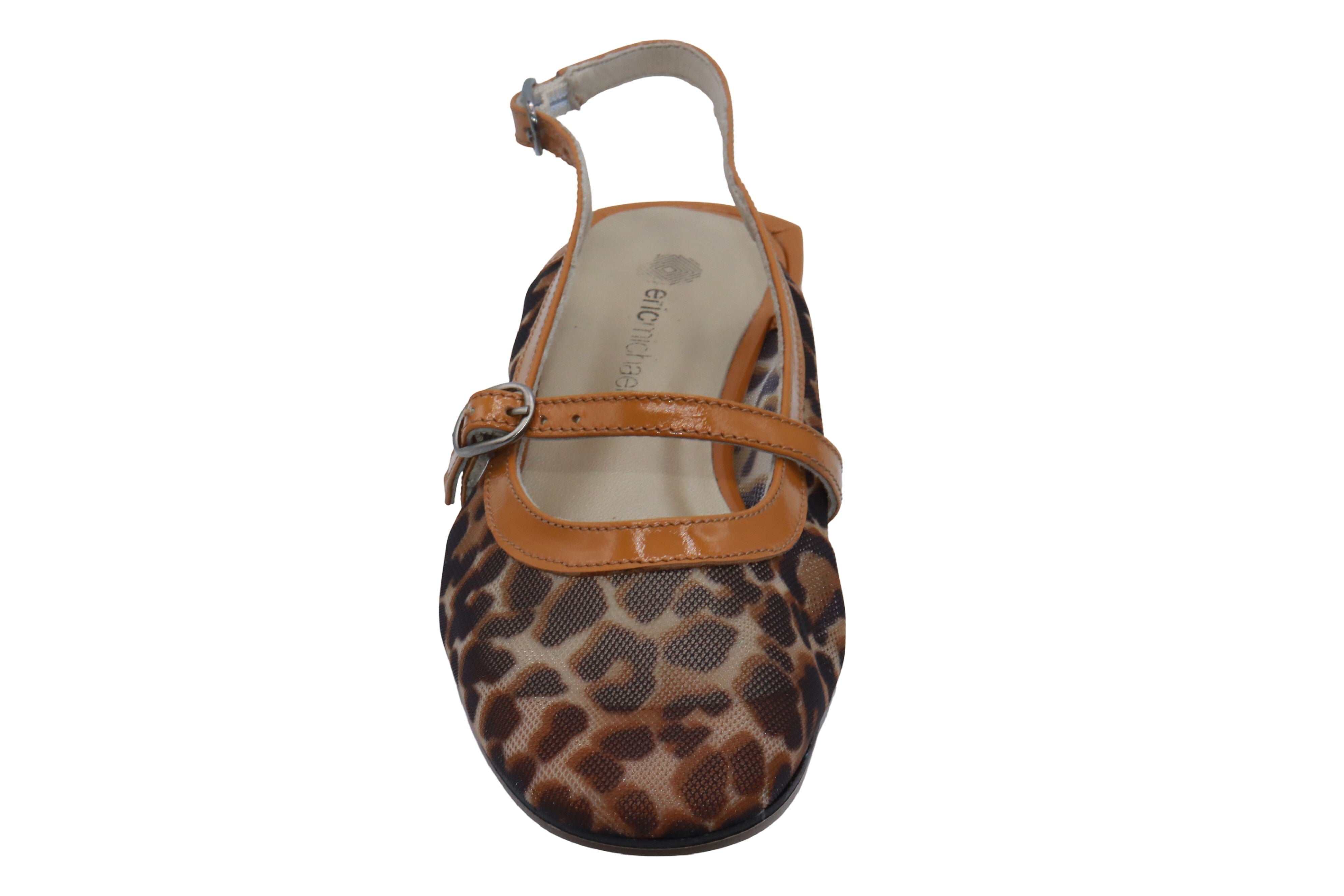 Eric Michael Elke Leather Slingback Sandal