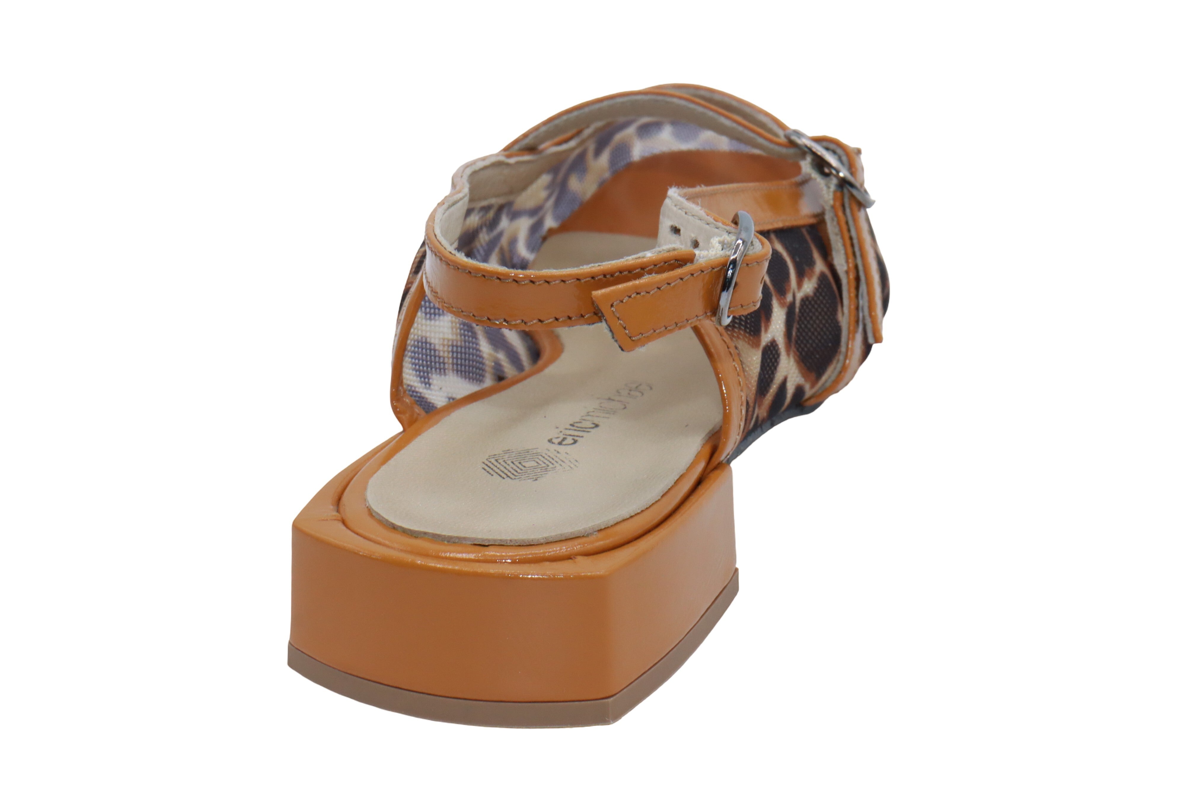 Eric Michael Elke Leather Slingback Sandal