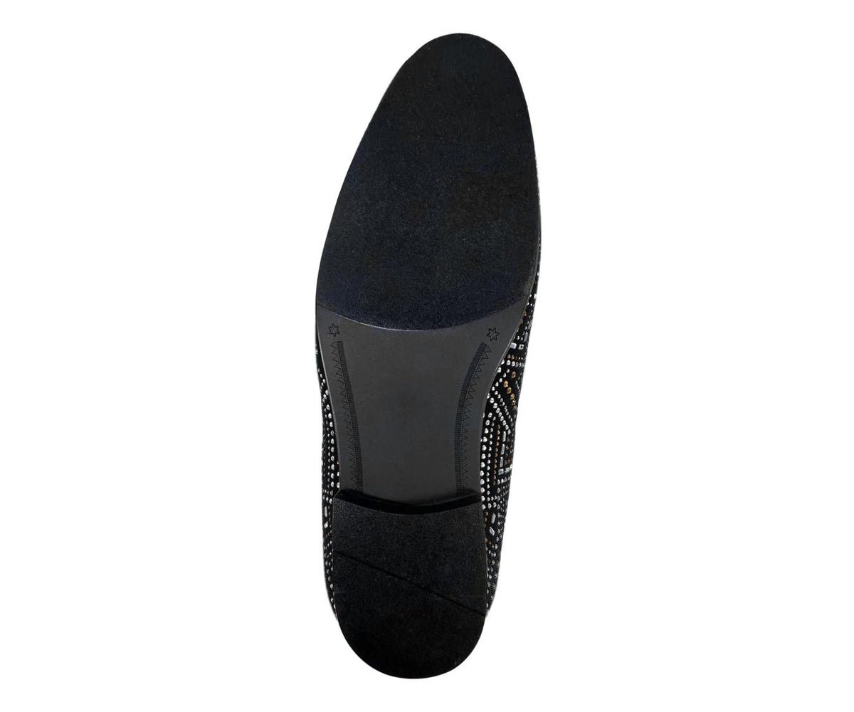 Amali Enzo Black Slippers — product view 7
