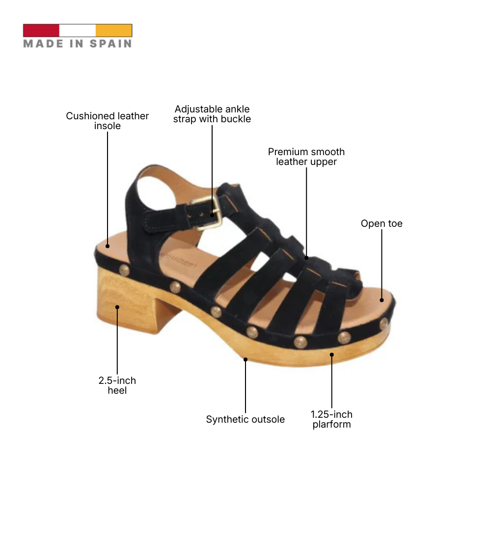 Eric Michael Desi Wedge Sandal