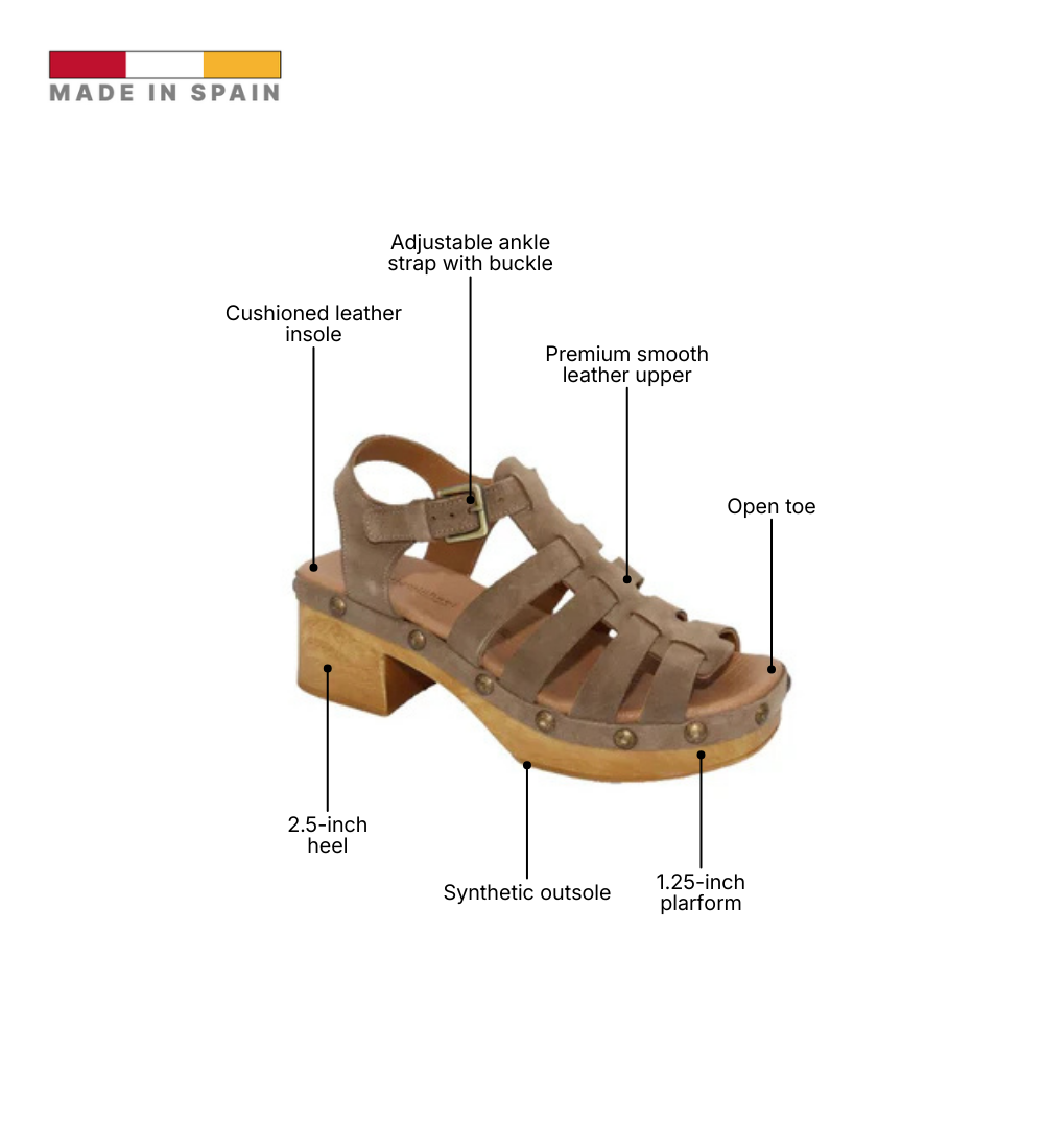 Eric Michael Desi Wedge Sandal