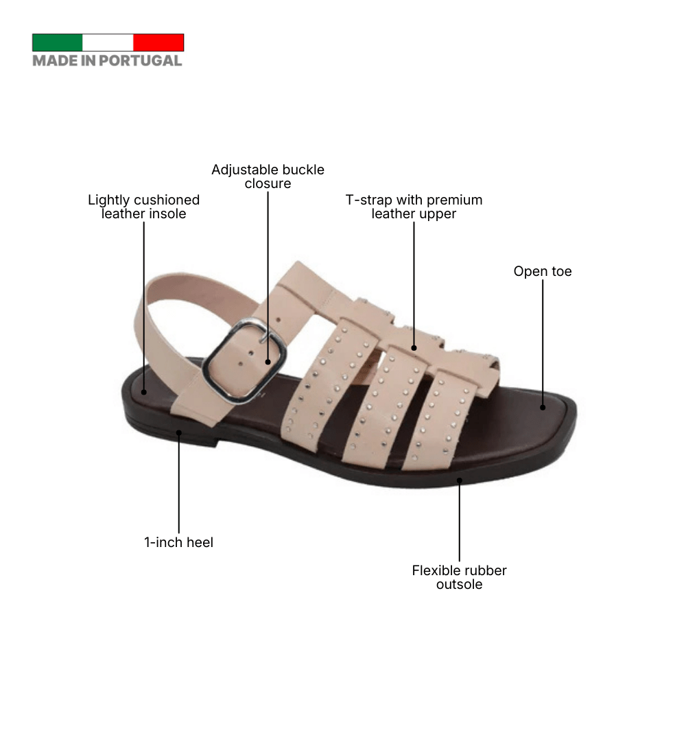 Eric Michael Julia T-Strap Gladiator Sandal