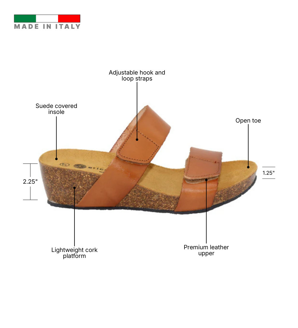 Eric Michael Liat Cork Platform Sandal