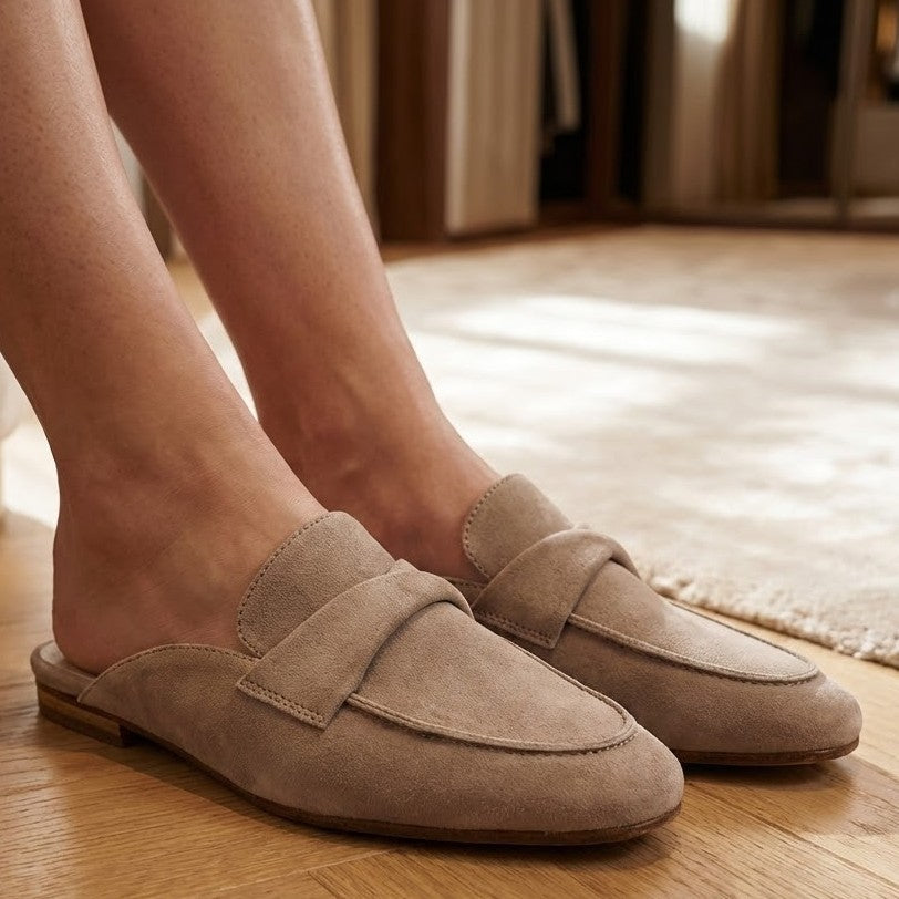 Eric Michael Quinn Braided Leather Wedge