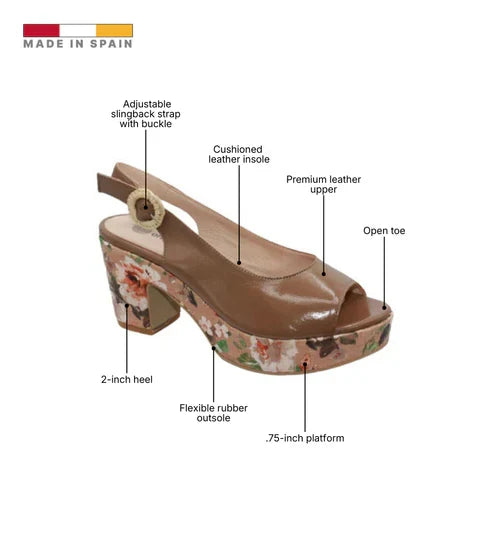 Eric Michael Riga Women’s Perforated Wedge Sandal