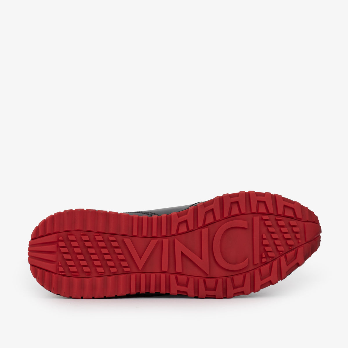 Vinci Leather The Rialto Black & Red Patent Leather Men Sneaker – product view 7
