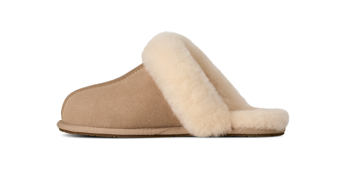 UGG Scuffette II Womens Slippers — Sand Suede