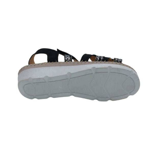 Fiesta Women’s Multi-Strap Leather Slingback Sandal