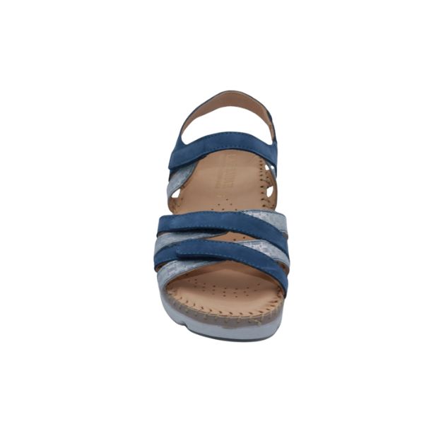 Fiesta Women’s Multi-Strap Leather Slingback Sandal