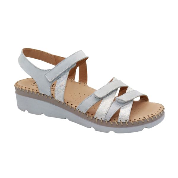 Fiesta Women’s Multi-Strap Leather Slingback Sandal