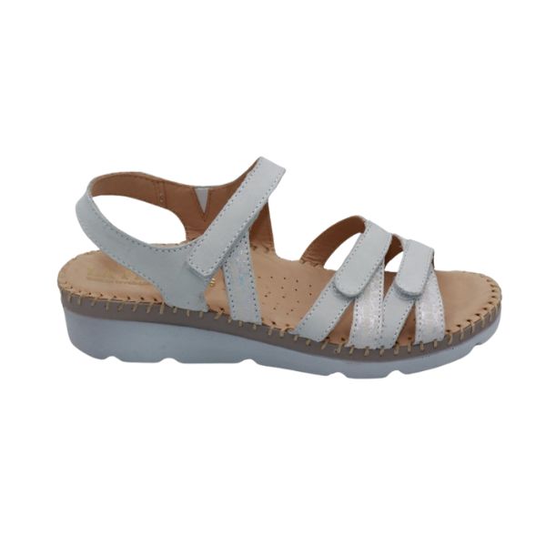 Fiesta Women’s Multi-Strap Leather Slingback Sandal